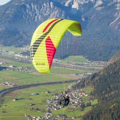 Parapente Zoom XA LT coloris Lime