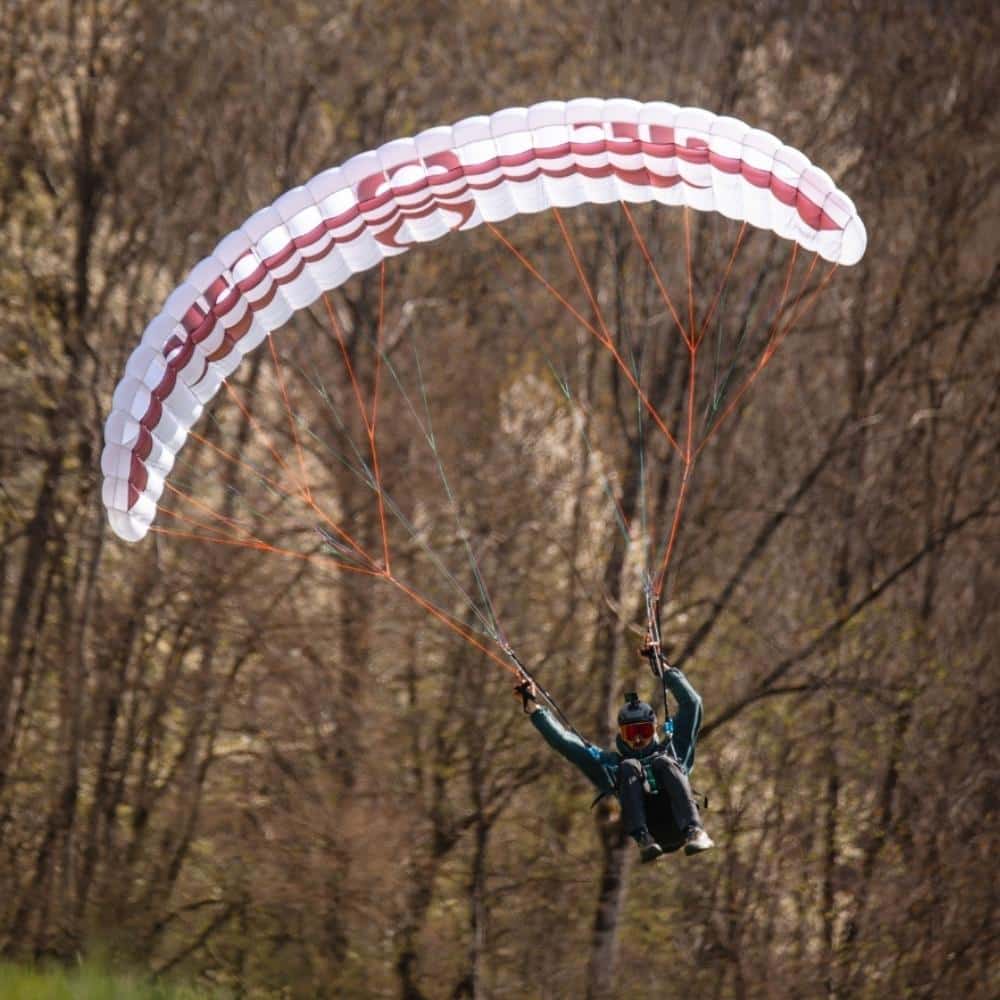 Voile Fluid Wings Odin Light attérissage