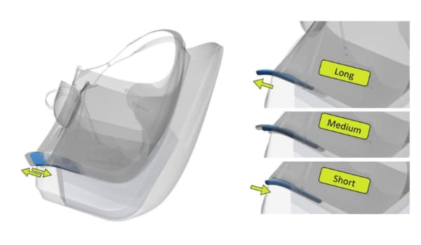 Sellette Air Design Box R réglages planchette